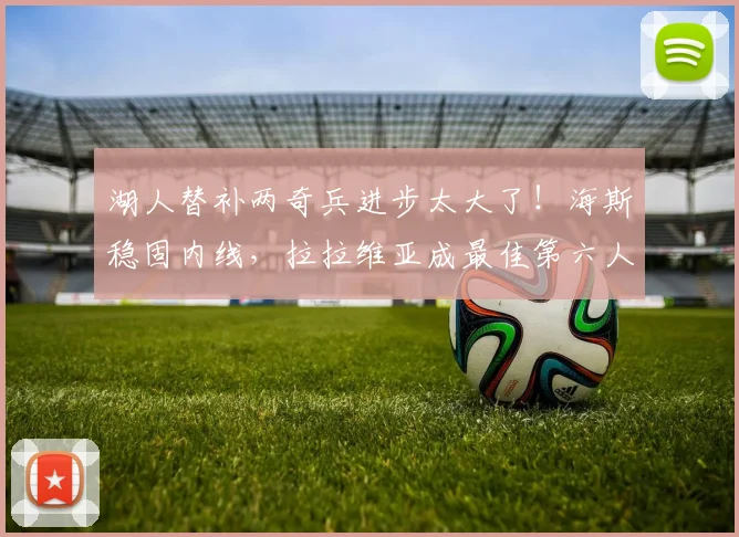 湖人替补两奇兵进步太大了！海斯稳固内线，拉拉维亚成最佳第六人