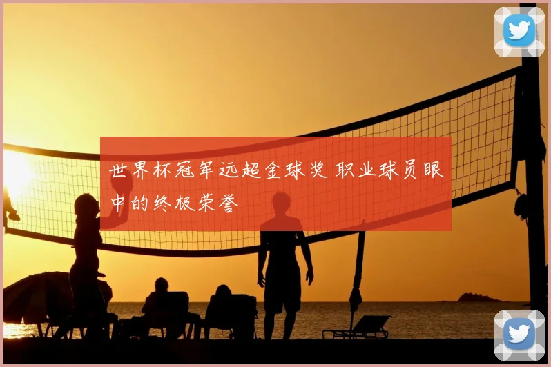 世界杯冠军远超金球奖 职业球员眼中的终极荣誉