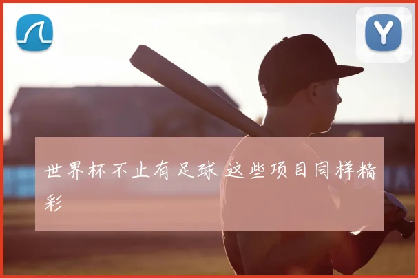 世界杯不止有足球 这些项目同样精彩